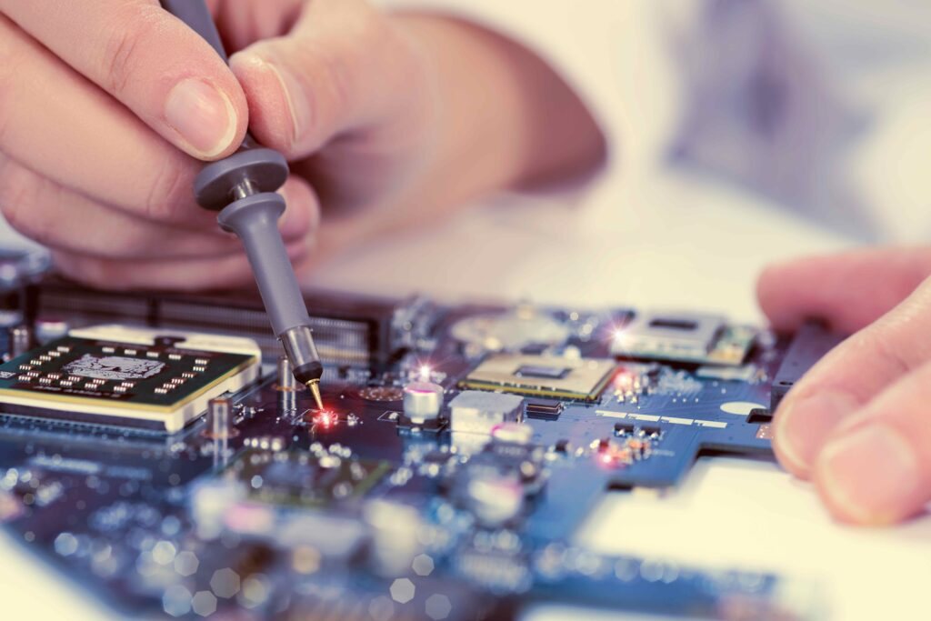 superBMS board under inspection